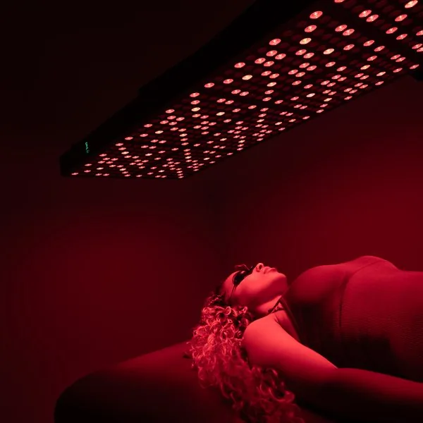 Séance de Red Light Therapy au club